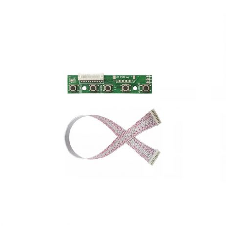 7- inch LCD Control button board with compatible with 10 pin ribbon cable 