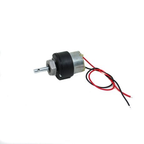 12V Low Noise DC Motor With Metal Gears - Grade A