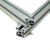 Easymech 1000 Mm 30X30 4 T Slot Aluminium Extrusion Profile (Silver)
