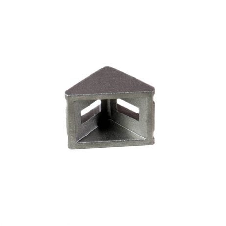 Easymech Easymech Cast Corner Bracket For 20X20 Aluminium Profile Silver 4 Pcs 3