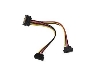 All Copper 15PIN SATA, One Point Two Power, Cord, Inflection