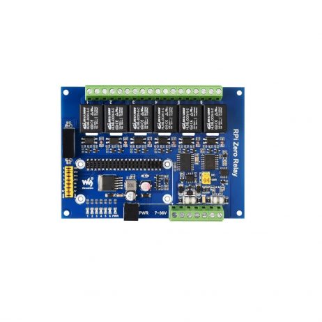 Waveshare Waveshare Industrial 6 Ch Relay Module For Raspberry Pi Zero Rs485Can With Isolated Protections 4