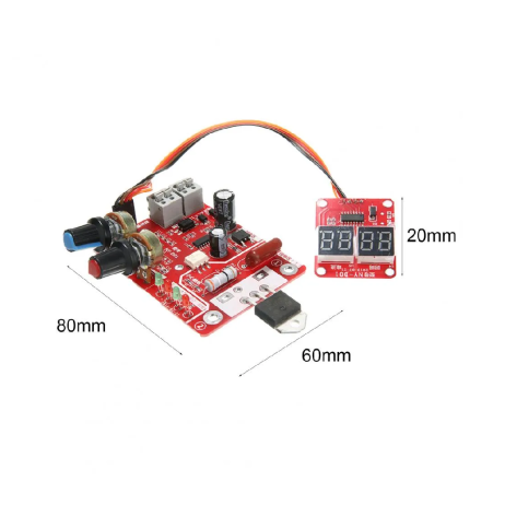 NY-D01 40A Digital Display Spot Welding Controller Board