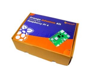 Orange Raspberry Pi 4 Advance Kit