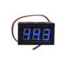 Generic 0.56 Inch Dc5V 120V Dc Two Wire Digital Display Voltmeter For Car Bicycle Motorcycle Blue 5