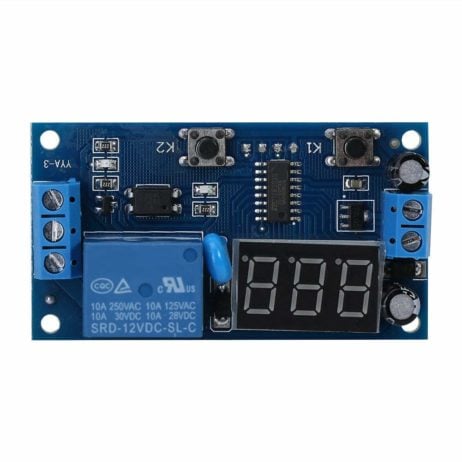 Generic 12V Time Control Switch Intermittent Infinite Cycle Countdown Switch Controller Timing Relay Module 1