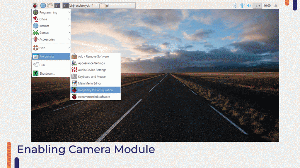 Enabling The Camera Interface