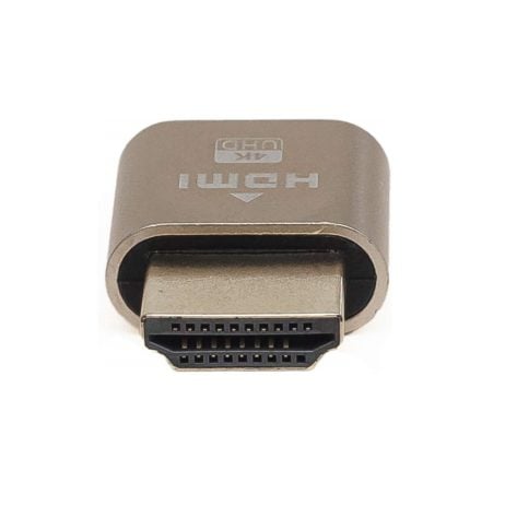 HDMI-Compatible Virtual Display Emulator 4K HD DDC EDID Dummy Plug Dongle