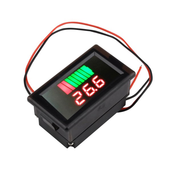 Universal Digital Display Voltmeter Waterproof Voltage Meter Blue/Red/Green  LED for DC 12V-24V Car Motorcycle Auto Truck Voltmeter - China Voltage  Meter, Voltmeter