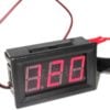 Generic Red. Dc 5V 120V Two Wire Digital Display Voltmeter For Car Bicycle Motorcycle.
