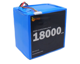 Orange IFR 32650 25.6V 18000mAh 3C 8S3P LiFePO4 Battery Pack