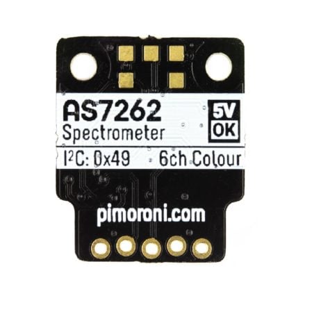 PIMORONI AS7262 6-channel Spectral Sensor (Spectrometer) Breakout