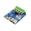 Waveshare Dual Eth Quad Rs485 Base Board (B) For Raspberry Pi Compute Module 4