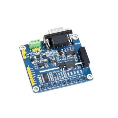 Waveshare Waveshare Isolated Rs485 Rs232 Expansion Hat For Raspberry Pi Spi Control 4