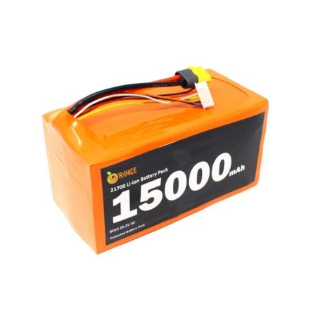 Orange Nmc 21700 22.2V 15000Mah 3C 6S3P Li-Ion Battery Pack