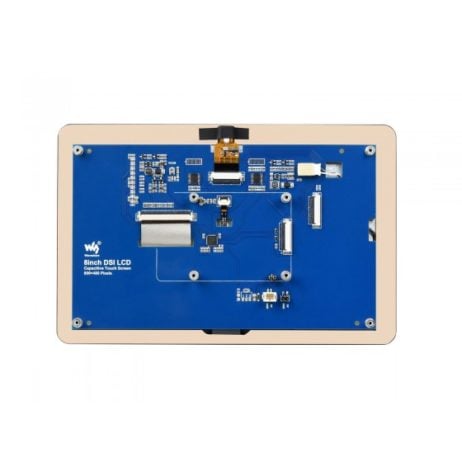 Waveshare Waveshare 8Inch Capacitive Touch Display For Raspberry Pi With 5Mp Front Camera 800×480 Dsi 2