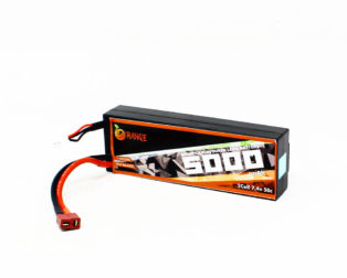 Orange Hard-case Li-Po Battery Pack