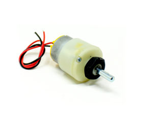 Buy 12V Plastic Gearbox DC Motor - 150 RPM Online at the Best Price