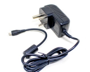 Orange 5V 2.5A Power Adapter with Micro-USB Plug