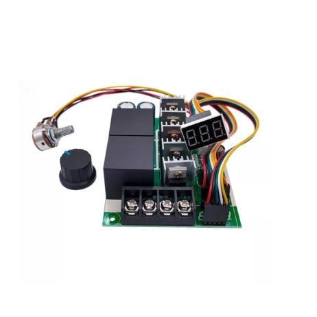 12V 24V 36V 40A Pwm Dc Motor Speed Controller Forward Reverse Adjustable Knob Switch