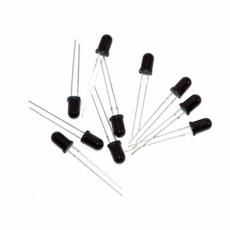 Infrared Receiver Led Ir Diode Led- (Pack Of 5)