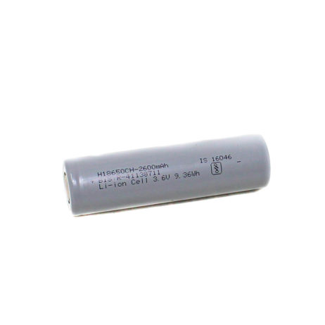 Bak Nmc 18650 2600Mah (3C) Lithium-Ion 3.6V Battery