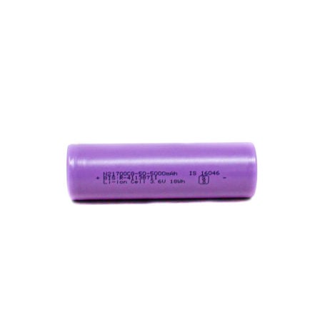 Bak Nmc 21700 5000Mah (3C) Lithium-Ion 3.6V Battery