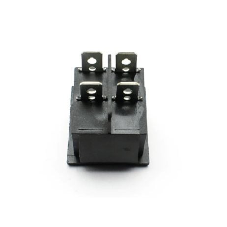 High Voltage Kcd4 Yellow 12V-24V,16A Dpst On-Off 4Pin Rocker Switch