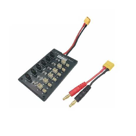 Hobbyfly Gnb27 And Jst-Ph 2.0 Connector 1S Lipo Battery Balance Parallel Charging Board Charger Board 6 Channel