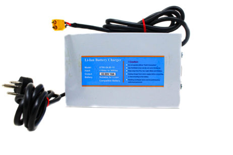 Lithium Battery Charger 42V 10A with XT60 Connector