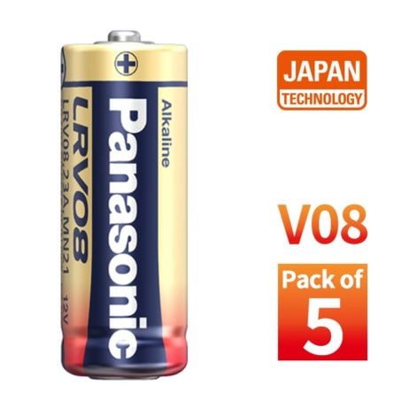Panasonic Panasonic Alkaline 23A Battery Pack Of 5 2
