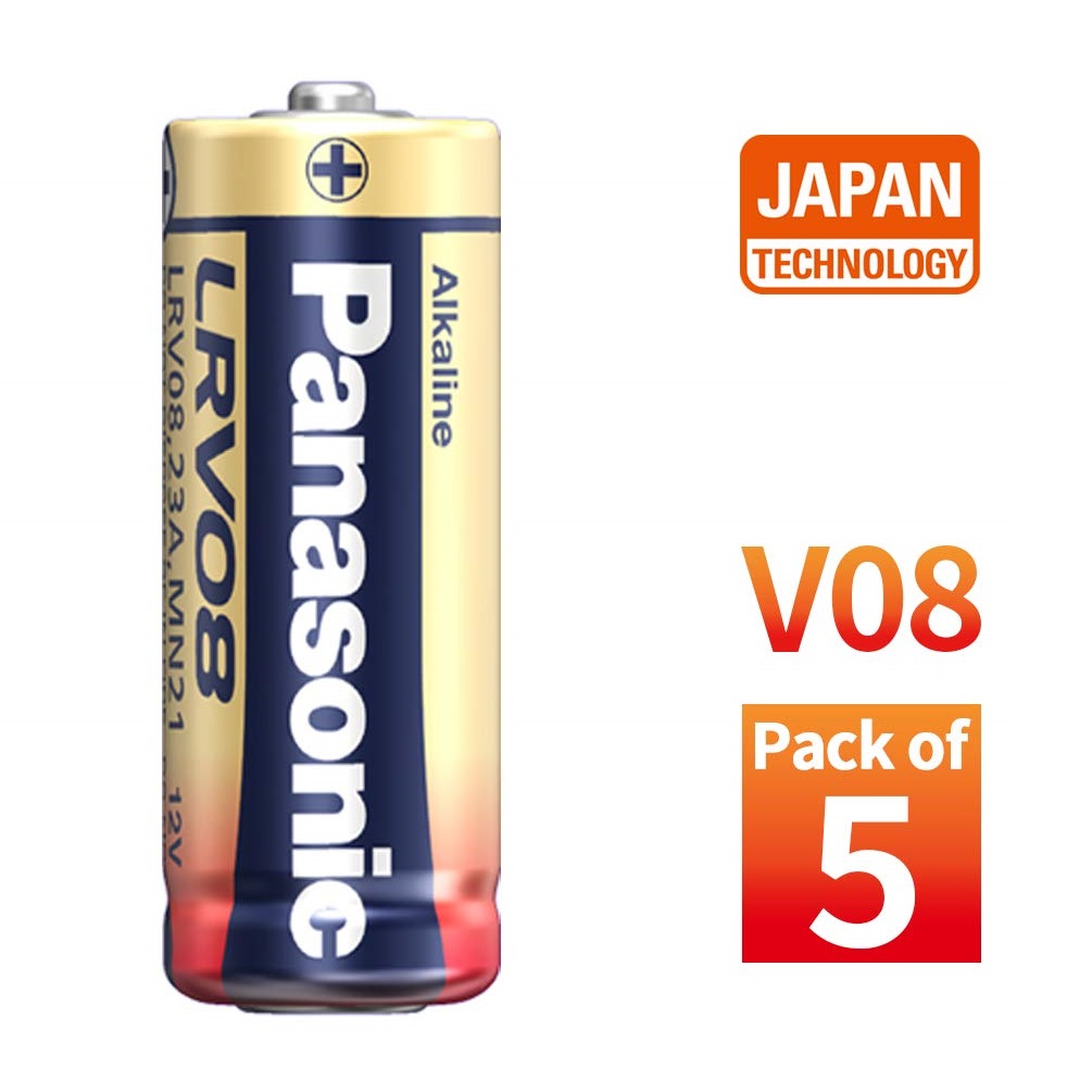 Panasonic Alkaline 23A Battery - Pack of 5 