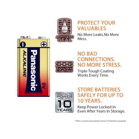 Panasonic Panasonic Alkaline 9V Battery 1