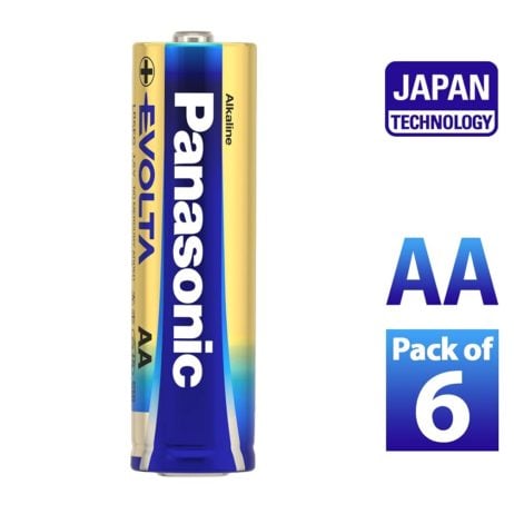 Panasonic Panasonic Evolta Alkaline Aa Battery Pack Of 6 10