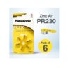 Panasonic Panasonic Hearing Aid Battery Size Pr230Pr10 Pack Of 6 1