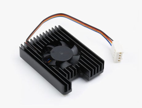 Waveshare Dedicated All-In-One 3007 Cooling Fan For Raspberry Pi Compute Module 4 Cm4, Speed Adjustable, With Thermal Tapes