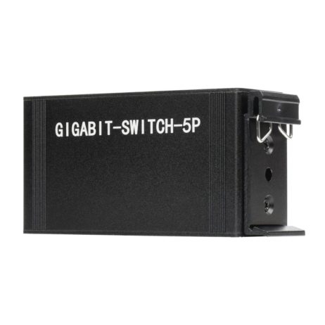 Waveshare Industrial 5P Gigabit Ethernet Switch, Full-Duplex 10/100/1000M, Din Rail Mount