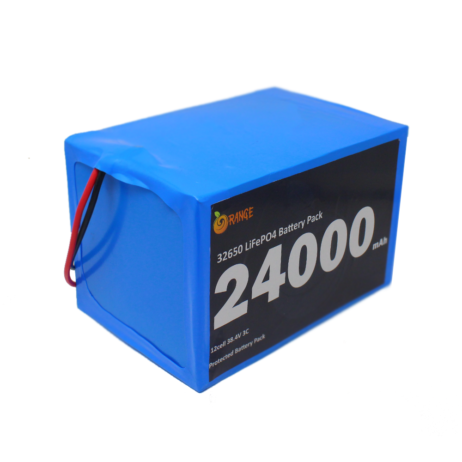 Orange Ifr 32650 38.4V 24000Mah 3C 12S4P Lifepo4 Battery Pack