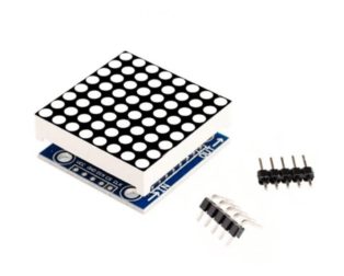 MAX7219 dot matrix module microcontroller module DIY KIT