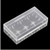 Transparent Waterproof 2 X 18650 Battery Portable Clear Plastic Storage Box Size:78 X 42 X 21Mm(Pack Of 2)