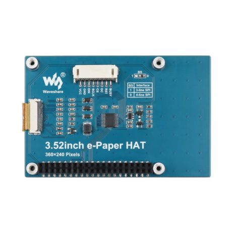 Waveshare 3.52Inch E Paper Hat 5