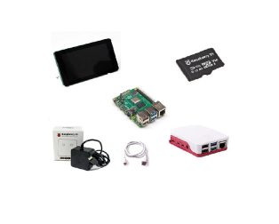 Raspberry Pi 4 2GB Starter Kit with Official 7 inch Touch Display