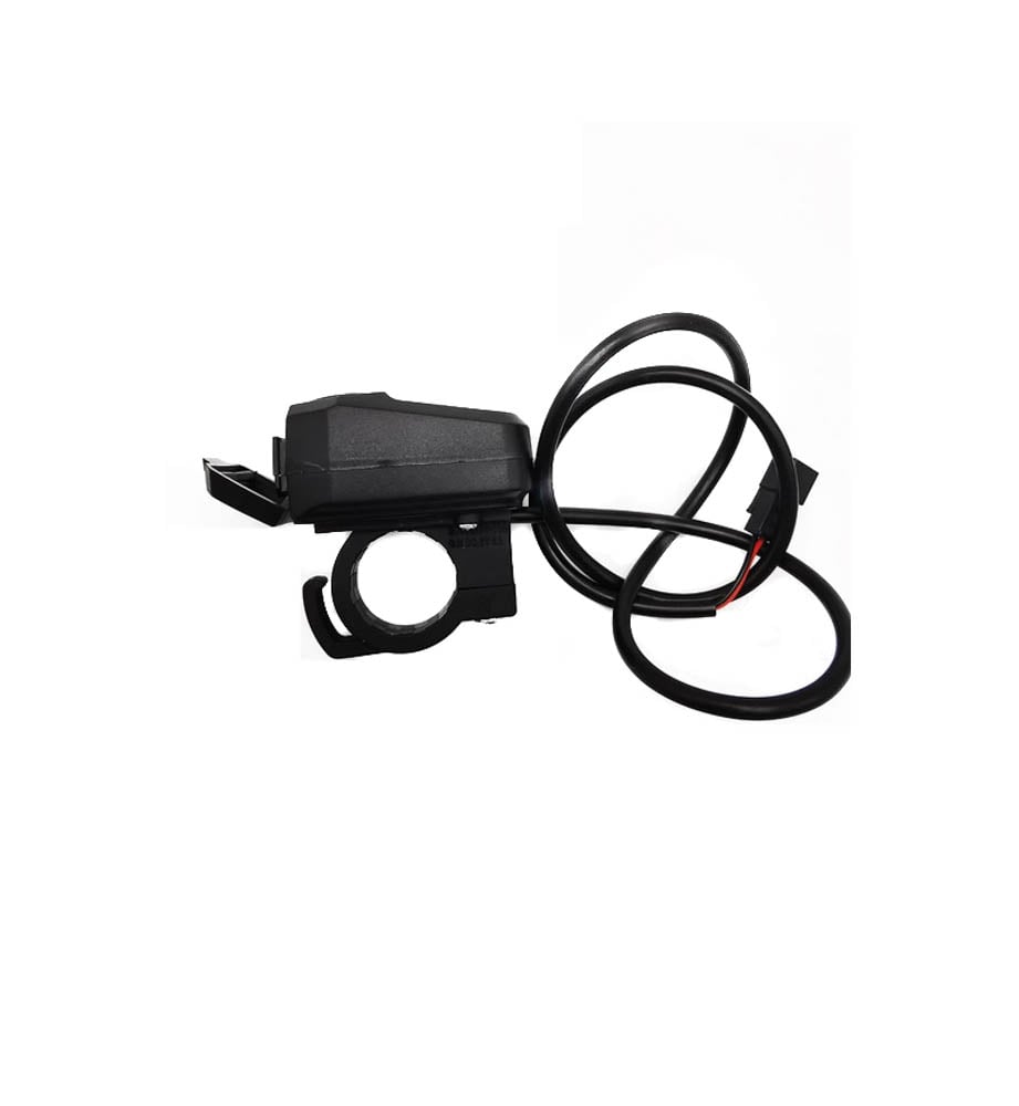 Generic Motorcycle E Scooter Mobile Usb Charger With Helmet Hook Waterproof 5