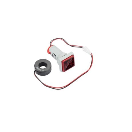 Generic Red Dual Dispaly Voltage Current Indicator 3