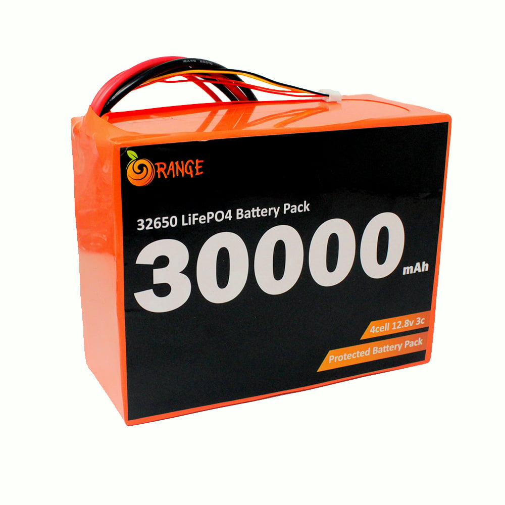 Orange Ifr 32650 12.8V 30000Mah 3C 4S5P Lifepo4 Battery Pack