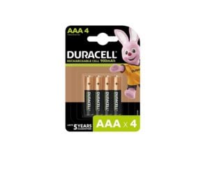 Duracell Rechargeable Batteries AAA 900mAh