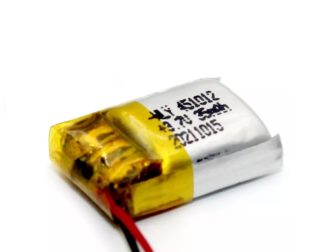 35 mAh 3.7V single cell Rechargeable LiPo Battery