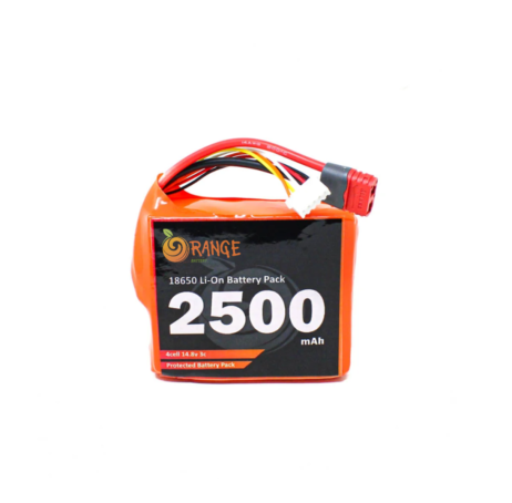 Orange 1000169 Orange 18650 Li Ion 2500Mah 4S 14.8V 3C 4S1P