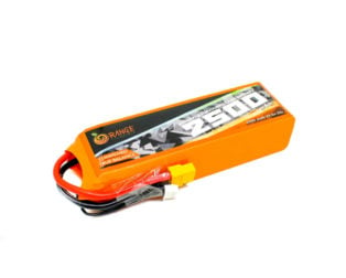 Orange 22.2V 2500mAh 35C 6S Lithium Polymer Battery Pack