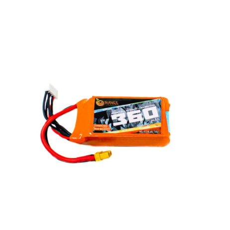 Orange 1125104 Orange 360Mah 4S 25C 14.8 V Lithium Polymer Battery Pack Li Po